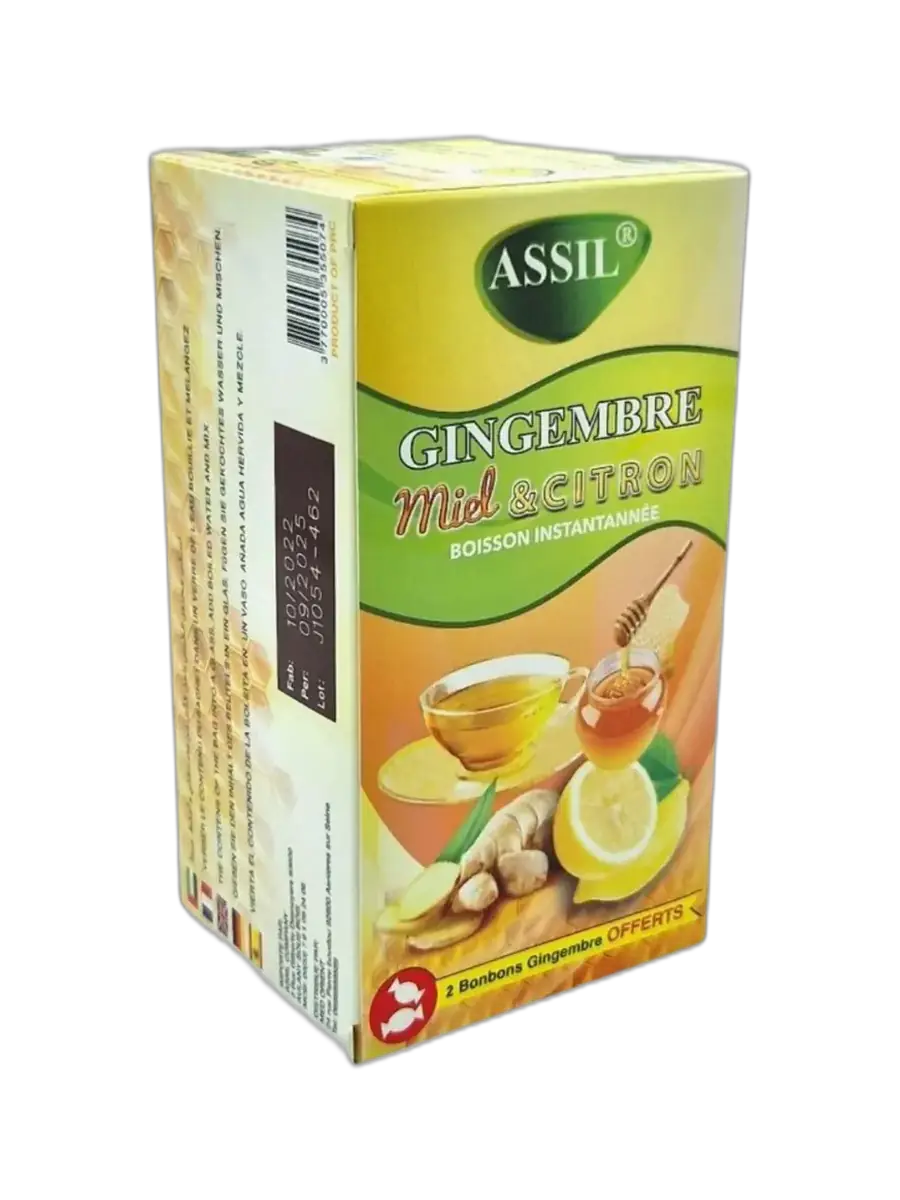 Boisson instantanée miel citron