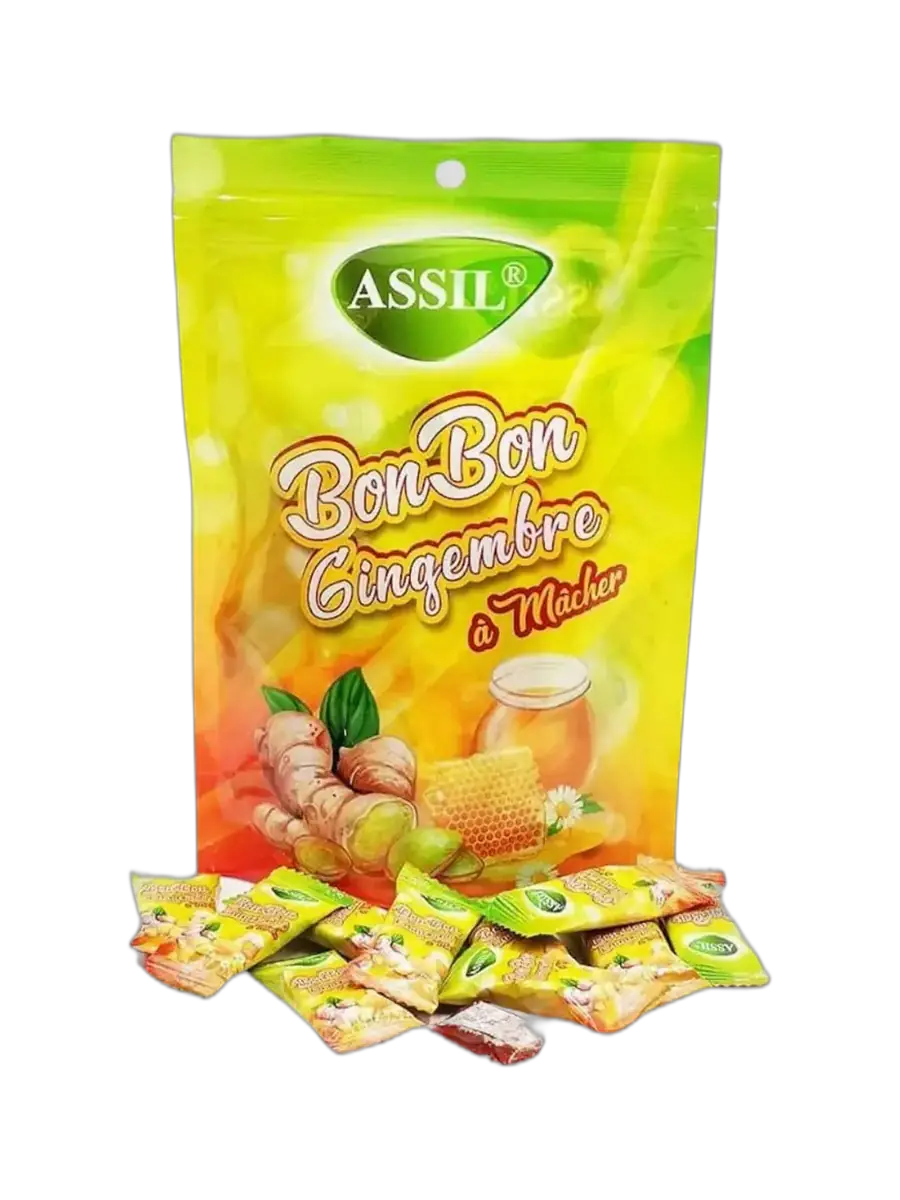 Bonbon gingembre à macher