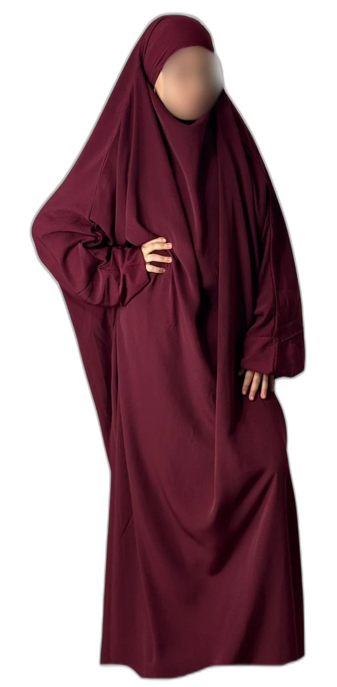 Jilbab d’orient une pièce